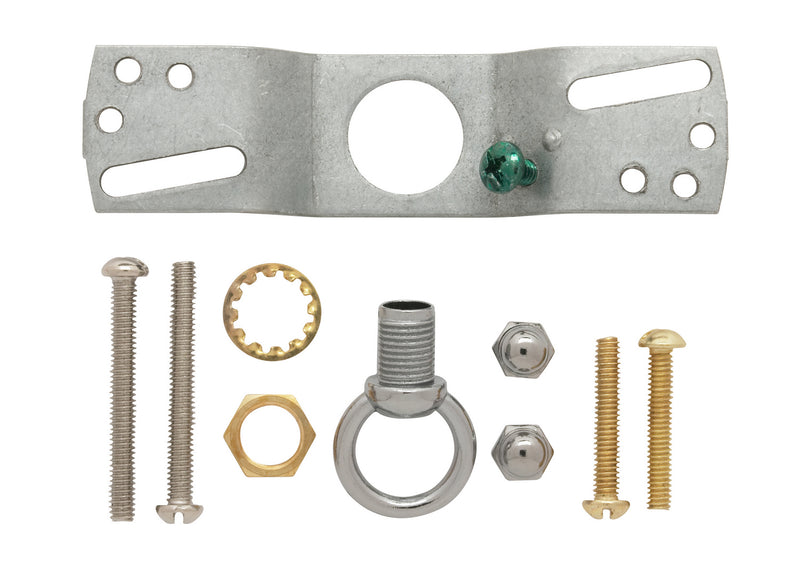 Satco 90-891 Canopy Kit, Chrome