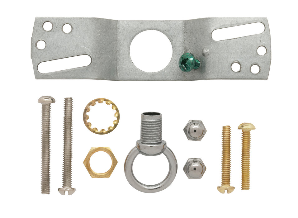 Satco 90-891 Canopy Kit, Chrome