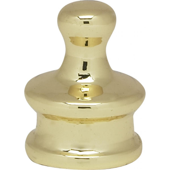 Satco 90-959 Knob, Polished Brass