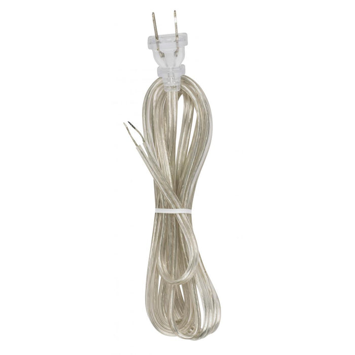 Satco 90-967 Cord Sets, Clear Silver