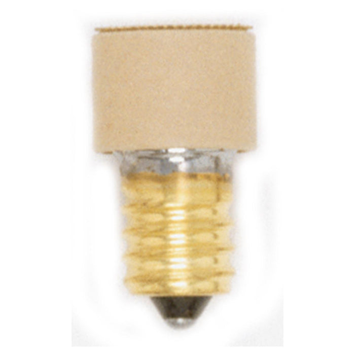 Satco 92-407 French To Intermediate E14 - E17 Extender, Glass