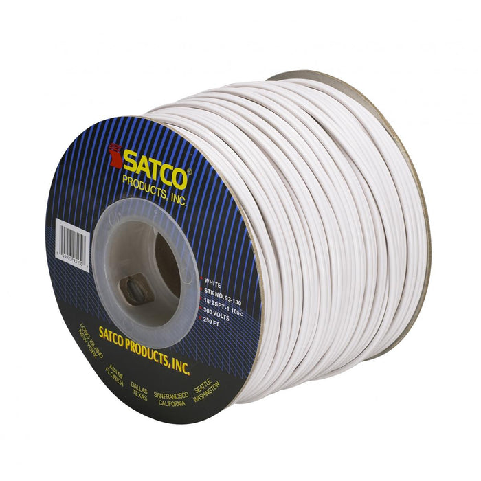 Satco 93-130 Lamp And Lighting Bulk Wire, White