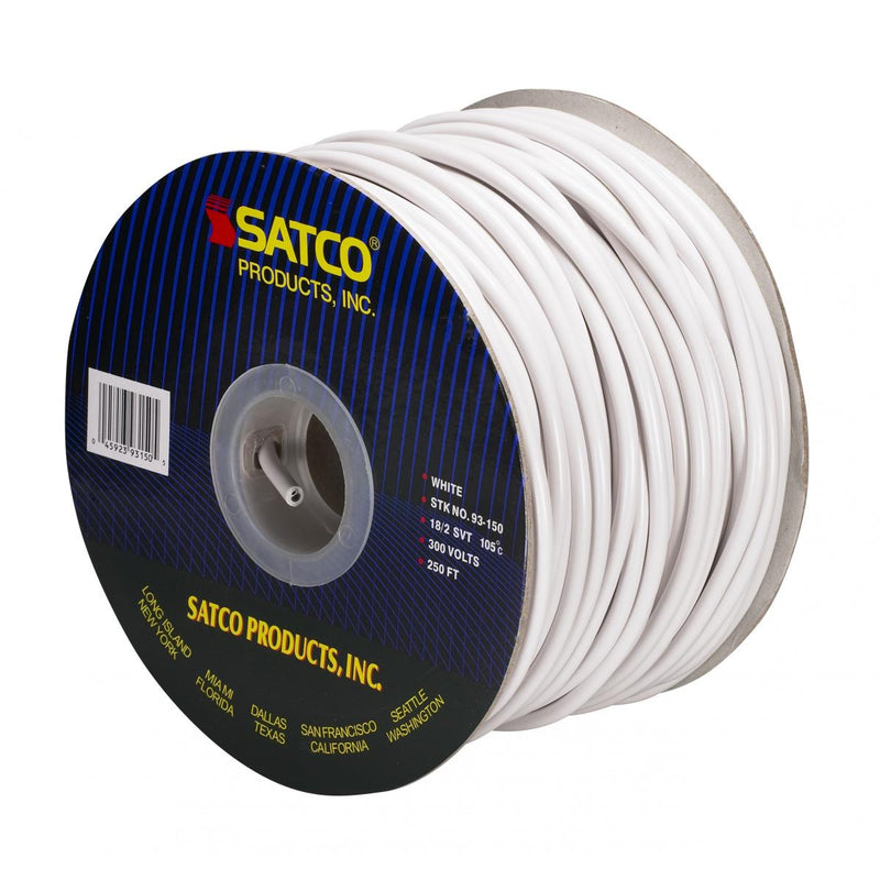Satco 93-150 Bulk Wire, White