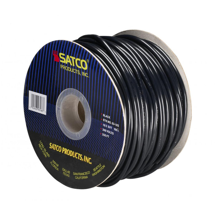 Satco 93-183 Bulk Wire, Black