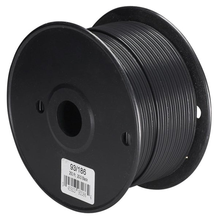 Satco 93-186 Lamp And Lighting Bulk Wire, Black
