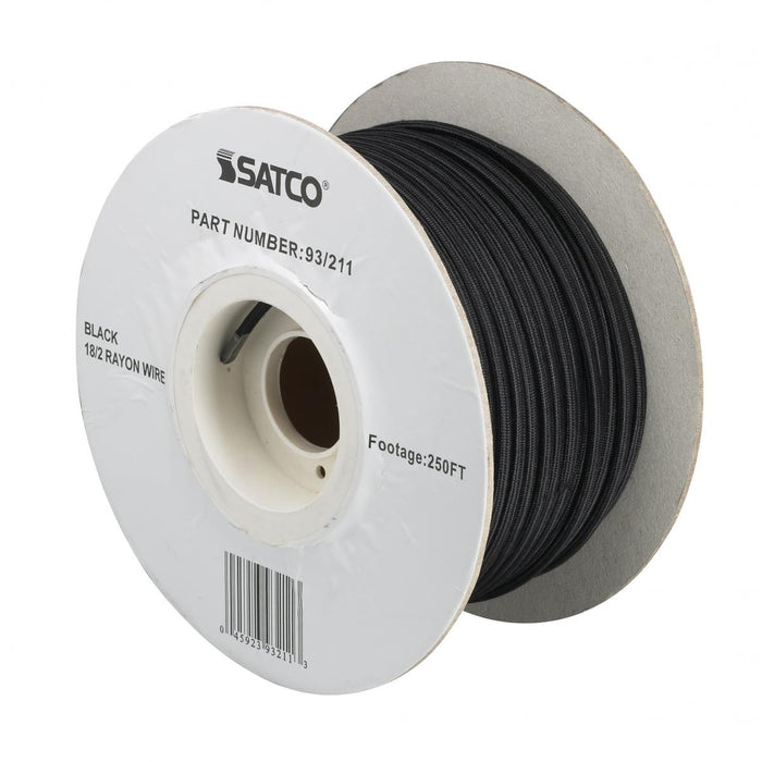 Satco 93-211 Bulk Wire, Black