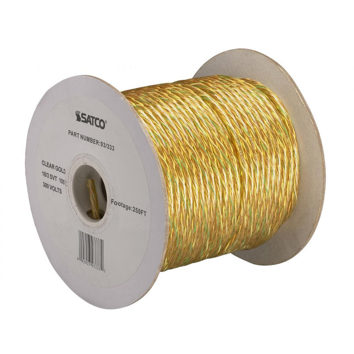Satco 93-333 Bulk Wire, Clear Gold