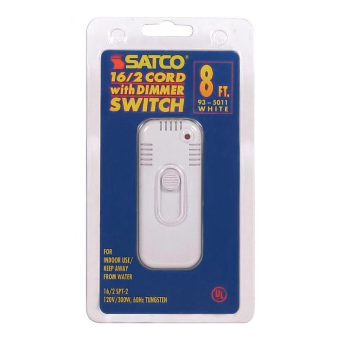 Satco 93-5011 Dimmer, White