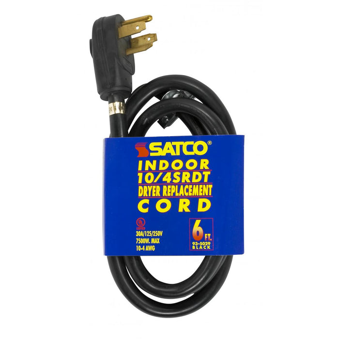 Satco 93-5029 Cord, Black