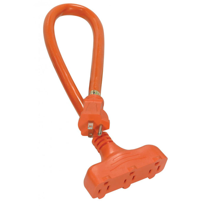 Satco 93-5030 Extension Cord, Orange