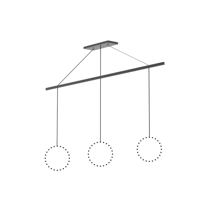 Kuzco Lighting CNL3AC-BK Canopy, Black