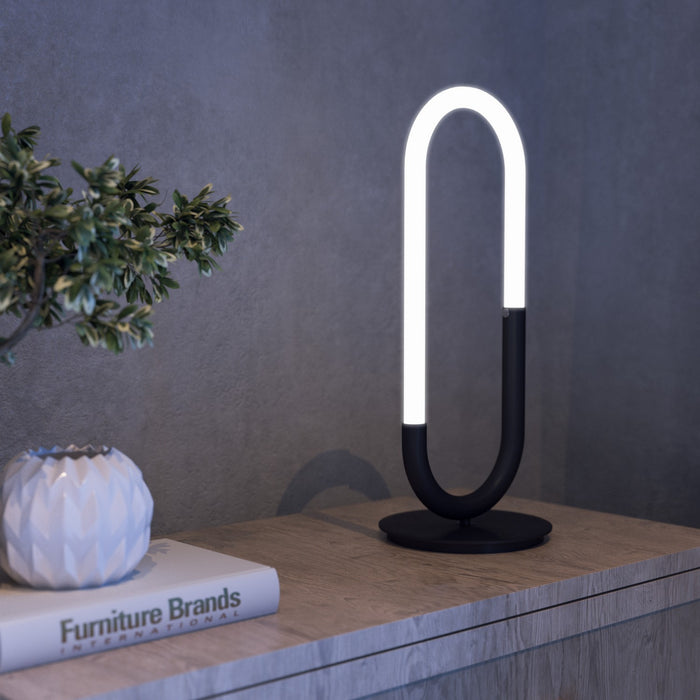 Kuzco Lighting TL95121-BK LED Table Lamp, Black