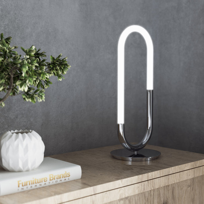 Kuzco Lighting TL95121-CH LED Table Lamp, Chrome