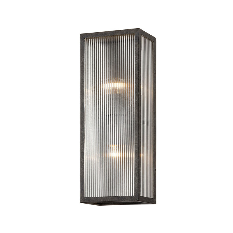 Troy Lighting B7392-FRN Two Light Outdoor Wall Sconce, French Iron