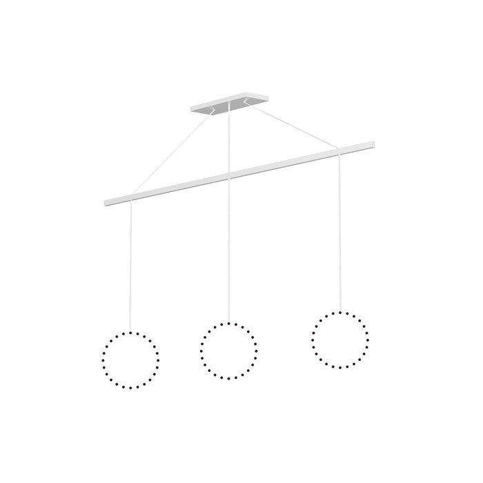 Kuzco Lighting CNL3AC-WH Canopy, White