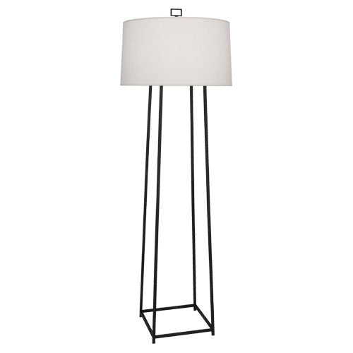Robert Abbey 1246 One Light Floor Lamp, Wrought Iron