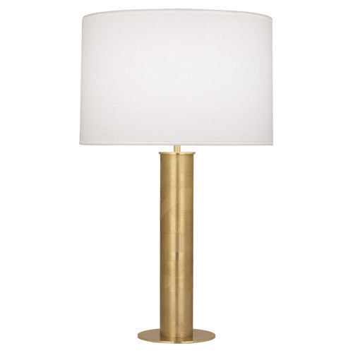 Robert Abbey 627 One Light Table Lamp, Modern Brass