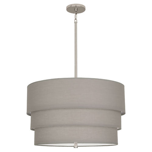 Robert Abbey SG142 Three Light Pendant, Polished Nickel