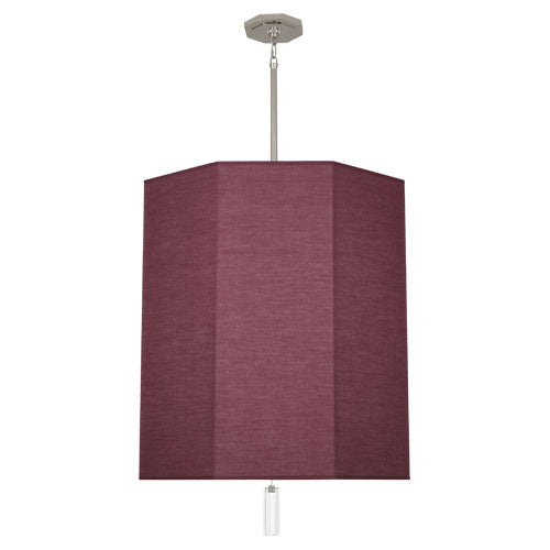Robert Abbey VW203 Six Light Pendant, Polished Nickel w/ Clear Crystal