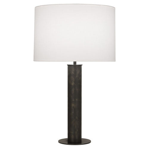Robert Abbey Z627 One Light Table Lamp, Deep Patina Bronze