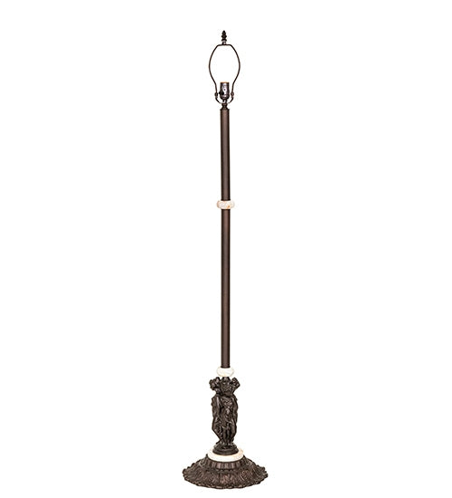 Meyda Tiffany 10078 One Light Floor Base, Mahogany Bronze