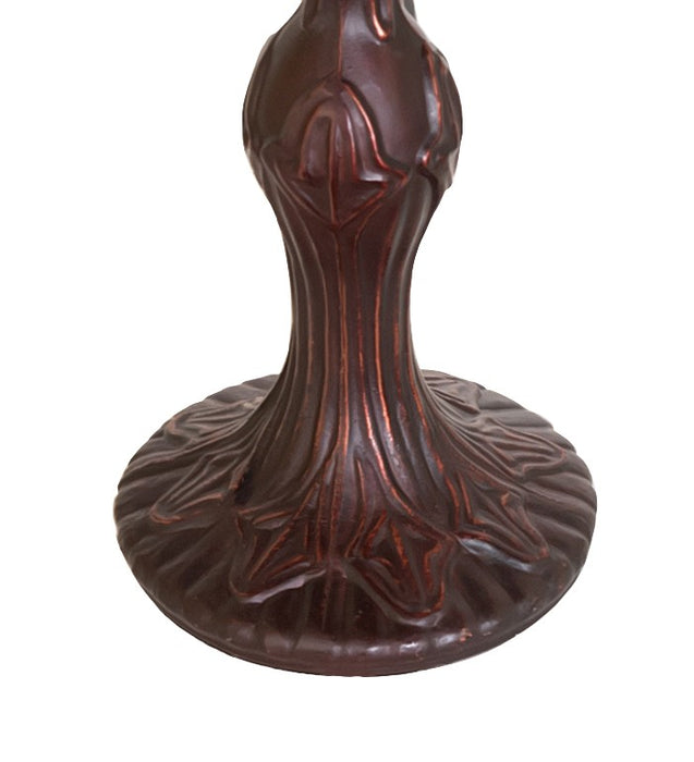 Meyda Tiffany 10088 One Light Table Base, Mahogany Bronze
