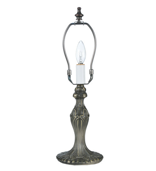 Meyda Tiffany 10088 One Light Table Base, Mahogany Bronze