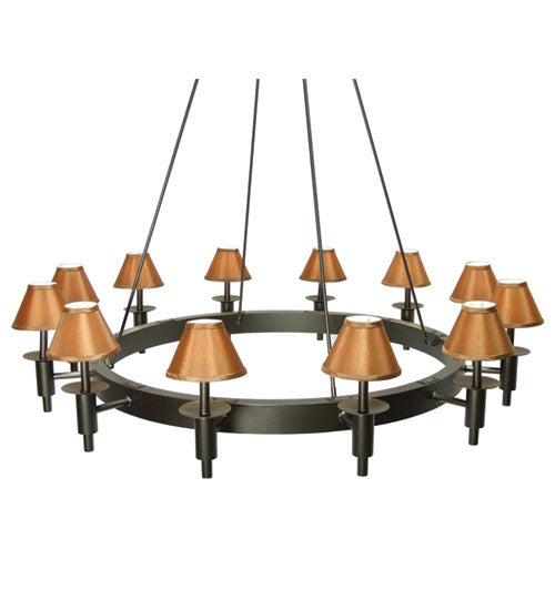 Meyda Tiffany 115238 12 Light Chandelier, French Bronze