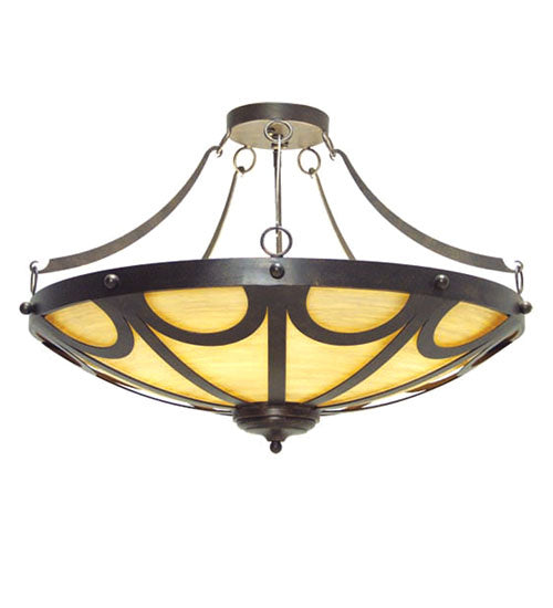 Meyda Tiffany 115285 12 Light Pendant, Gilded Tobacco