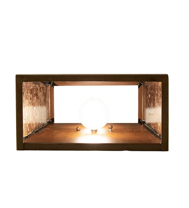 Meyda Tiffany 115327 Two Light Wall Sconce, Rustic Iron