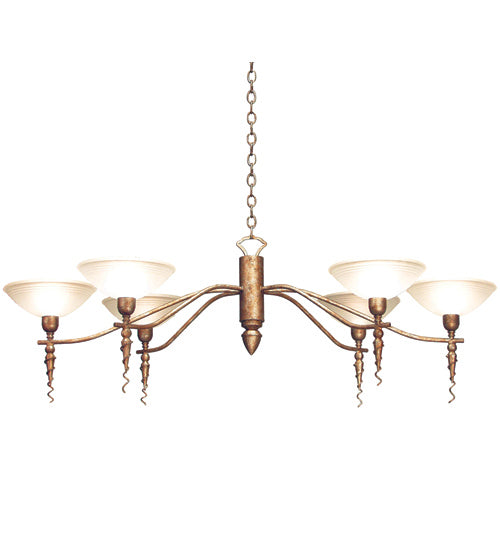 Meyda Tiffany 115730 Six Light Chandelier, Corinth