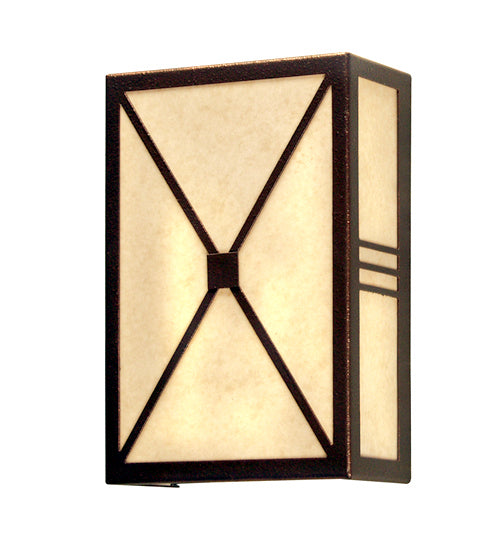Meyda Tiffany 116082 Two Light Wall Sconce, Copper Rust