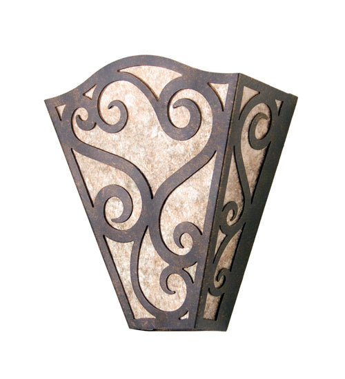 Meyda Tiffany 116340 One Light Wall Sconce, Gilded Tobacco