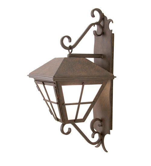 Meyda Tiffany 116552 One Light Wall Sconce, Rusty Nail