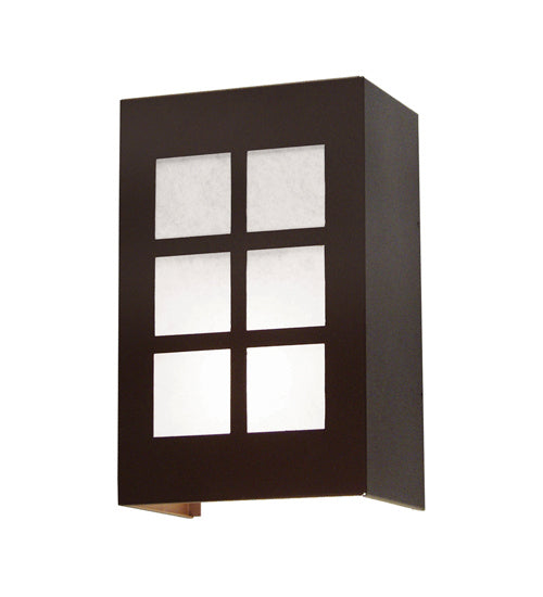 Meyda Tiffany 116644 One Light Wall Sconce, Chestnut