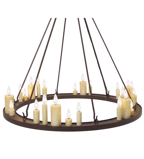 Meyda Tiffany 116741 24 Light Chandelier, Cajun Spice