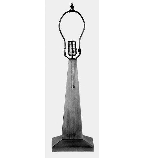 Meyda Tiffany 11717 Table Base Hardware, Mahogany Bronze