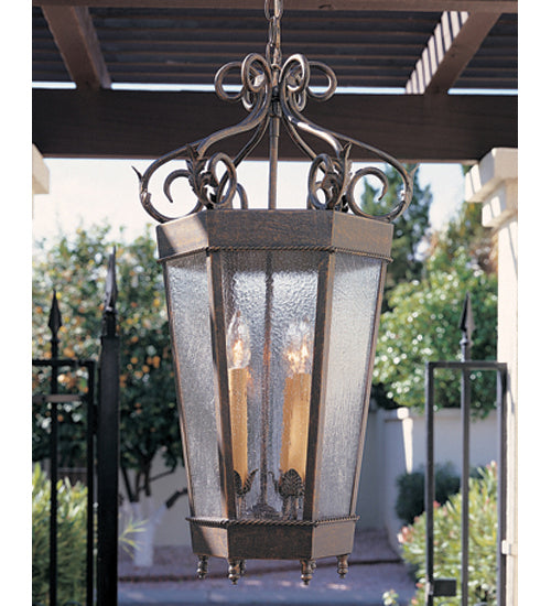 Meyda Tiffany 117523 Six Light Pendant, French Bronze