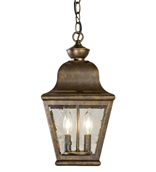 Meyda Tiffany 118039 Two Light Pendant, Antique Rust