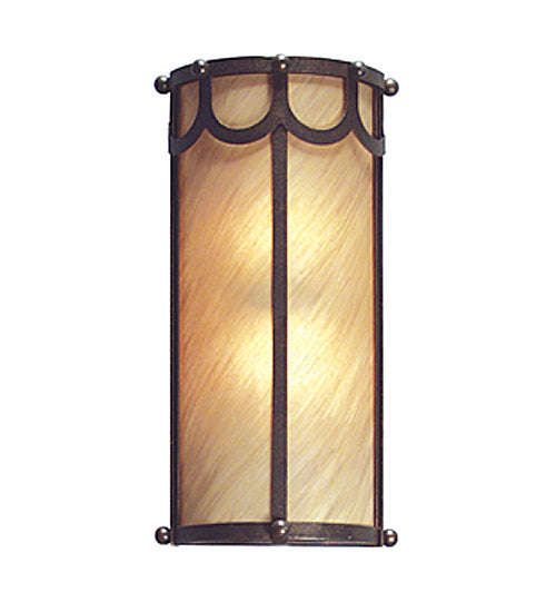 Meyda Tiffany 118184 Two Light Wall Sconce, Gilded Tobacco