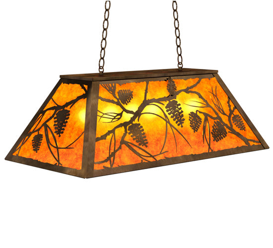 Meyda Tiffany 118556 Six Light Pendant, Antique Copper