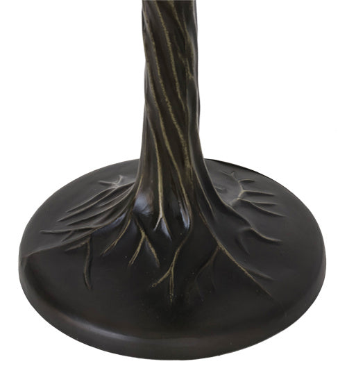 Meyda Tiffany 118688 Three Light Table Base, Mahogany Bronze