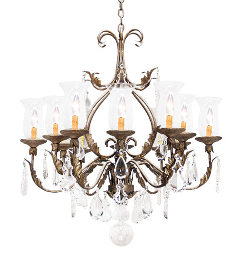Meyda Tiffany 119105 12 Light Chandelier, Antiquity