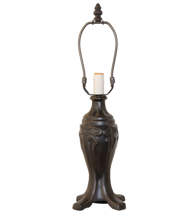 Meyda Tiffany 11915 Table Base Hardware, Mahogany Bronze