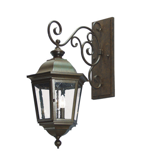Meyda Tiffany 119837 Two Light Wall Sconce, Antique Rust