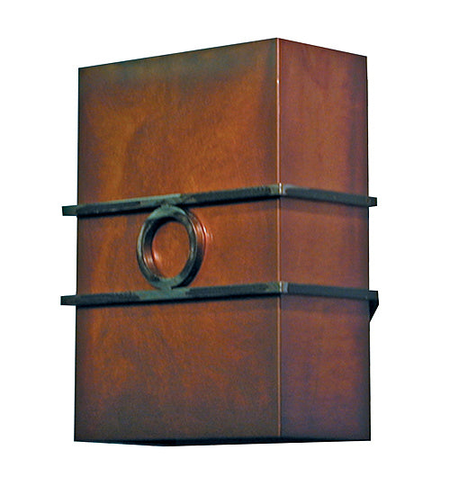 Meyda Tiffany 120131 Two Light Wall Sconce, Acid Burnt Copper