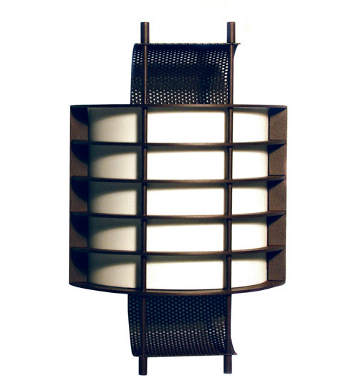 Meyda Tiffany 120134 One Light Wall Sconce, Gilded Tobacco