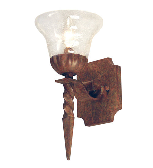 Meyda Tiffany 120141 One Light Wall Sconce, Organic Rust