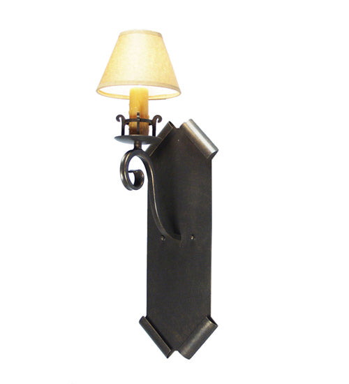 Meyda Tiffany 120149 One Light Wall Sconce, Gilded Tobacco