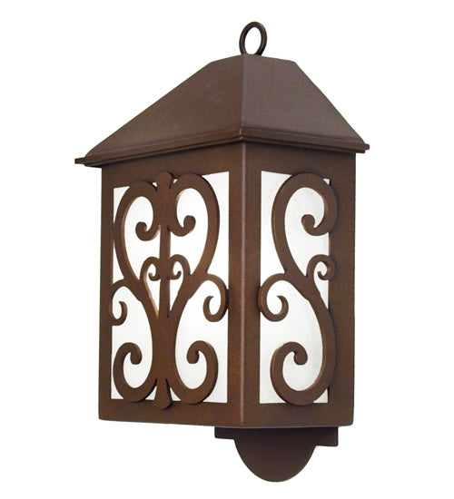 Meyda Tiffany 120192 One Light Wall Sconce, Rusty Nail
